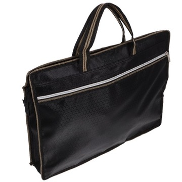 TORBA Z WYSZYCIEM KRZYŻOWYM PŁÓTNO-TOREBKA NA DOKUMENTY