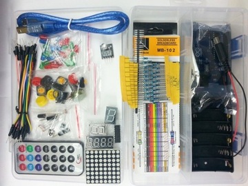 Базовый стартовый комплект UNO KIT — Стартовый комплект UNO R3 — совместимость с Arduino
