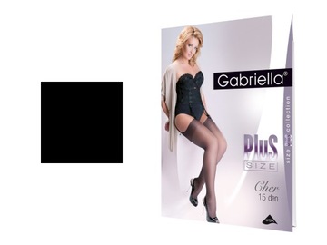 Pończochy Calze Cher Plus Size NERO 5/6