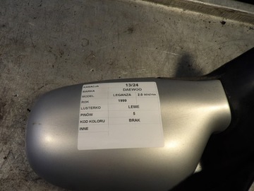 DAEWOO LEGANZA ZRCÁTKO LEVÉ 4 PIN