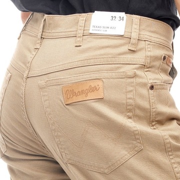 WRANGLER TEXAS SLIM SAND W12SW558N 32/34