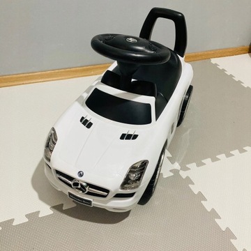 MERCEDES SLS AMG WHITE PUSH RIDER ДЛЯ ДЕТЕЙ