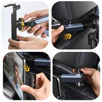 АВТОДЕРЖАТЕЛЬ ДЛЯ ТЕЛЕФОНА, ПЛАНШЕТА, РЕГУЛИРУЕМЫЙ ПОДГОЛОВНИК, DURABLE