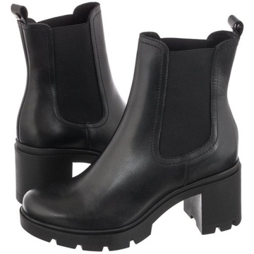 Buty Damskie Sztyblety Botki Wojas Czarne 55109-51
