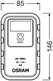 OSRAM OEBCS904 Зарядное устройство для аккумулятора