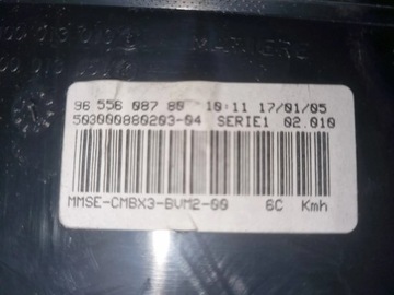 BUDÍKY PŘÍSTROJOVÁ DESKA CITROEN C5 2,0 HDI 9655608780