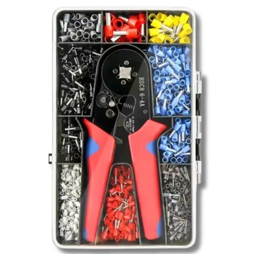 ИНСТРУМЕНТ ДЛЯ ОБЖИМА РАЗЪЕМОВ Щипцы для обжима ПРОВОДОВ КАБЕЛЕЙ 1200 наконечников