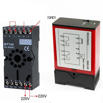 Контур автомобиля Одноканальная индукционная петля для