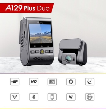 VIOFO A129 PLUS-G DUO KAMERA PRZÓD+TYŁ STARVIS