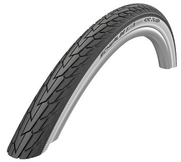 Opona 26x1.75 Schwalbe Road Cruiser biały bok