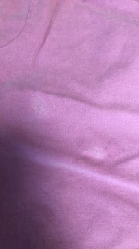 Różowe szorty chino z efektem sprania defekt XL