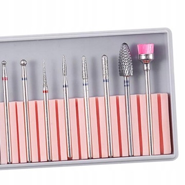 Кусачки для ногтей, набор шлифовальных кругов, 10 шт.