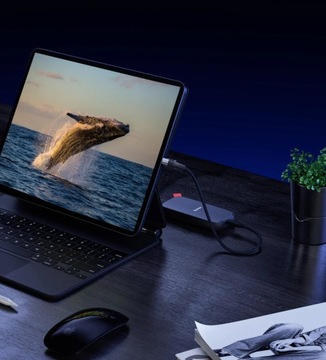 Złącze Kątowe USB-C JSAUX 90 Stopni męskie do tabletu konsoli Steam Deck
