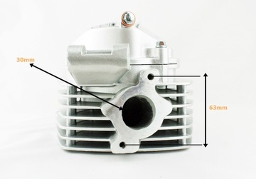 КОМПЛЕКТ ЦИЛИНДР + ГОЛОВКА. 4T 150CCM (62 мм) - РОМЕТ Z