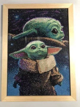 РАМКА ДЛЯ АЛМАЗНОЙ ВЫШИВКИ Алмазная картина «Сосна» 30x40