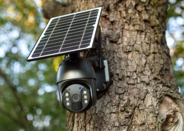 ВРАЩАЮЩАЯСЯ камера Mystic + SOLAR TUYA ДЛЯ 4G SIM-КАРТЫ