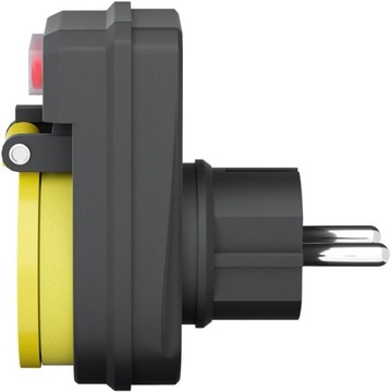 Розетка с крышкой IP44, заземление Schuko