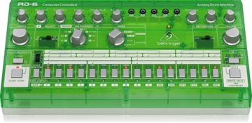 Behringer RD-6-LM Maszyna perkusyjna - zielony