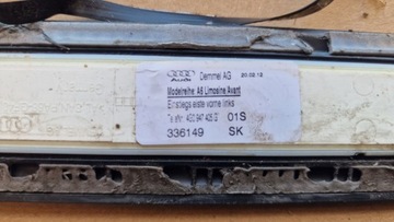 Накладки на пороги с подсветкой Audi A6 C7 S-Line