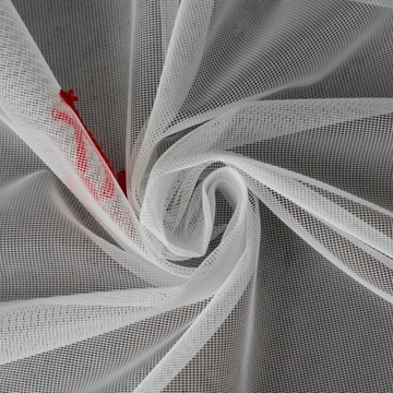 Штора 140х250 Элвин белая с красочной аппликацией