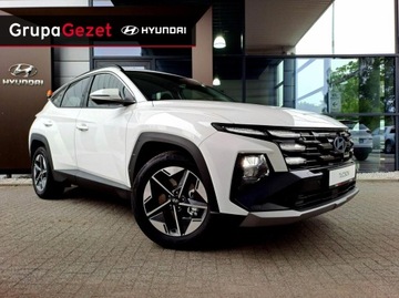 Hyundai Tucson IV 2025 Hyundai Tucson 1.6T-GDI 160KM MT6 SMART+LED2 Serenity White Pearl OD RĘKI