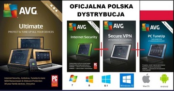 AVG Ultimate| Internet Security + TuneUp + SecureV