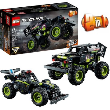 LEGO Technic Могильщик Monster Jam 42118