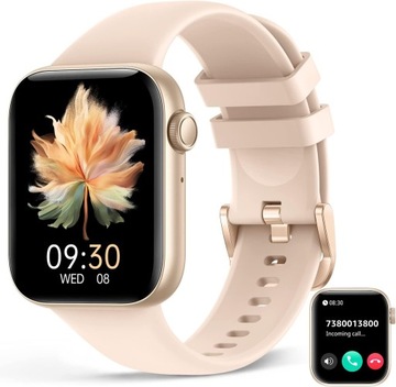 smartwatch damski ZEGAREK SPORTOWY FITNESS wodoodporność