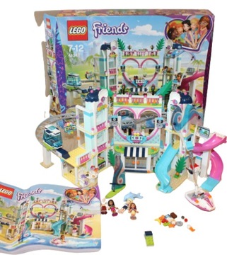 LEGO FRIENDS 41347 KURORT INSTRUKCJA PUDEŁKO