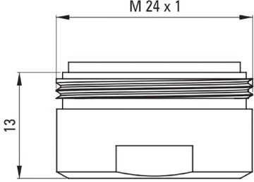 AERATOR DO BATERII UMYWALKOWEJ I KUCHENNEJ M24