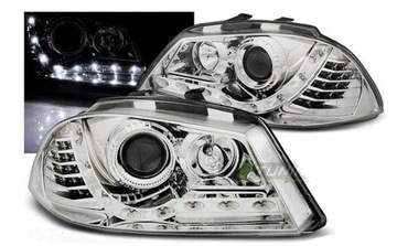 SVĚTLA SVĚTLOMET SEAT IBIZA 6L 02-08 SKŘÍŇKA LED