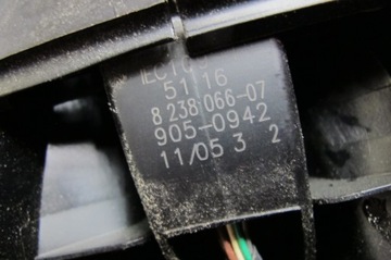 BMW 3 E90 E91 346 E53 E60 E61 E83 E70 ZRCÁTKO ZPÁTEČNÁ VNITŘNÍ 8238066