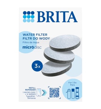 Фильтр Brita MicroDisc для бутылок и графинов, 3 шт.