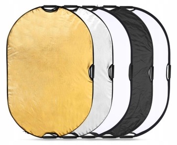 ДИФФУЗОР PHOTO BLEND 5В1 ЗОЛОТОЙ СЕРЕБРЯНЫЙ 80x120см Чехол