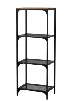IKEA FJALLBO Regał, czarny51x136 cm