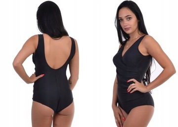 КУПАЛЬНИК ЦЕЛЬНЫЙ ЧЕРНЫЙ Размер 48