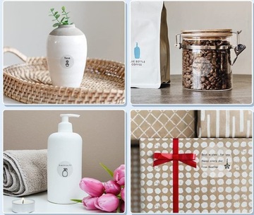 Этикетки для принтера Phomemo M110 M120 M200 M220 M221 40х40мм прозрачные