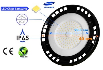 LAMPA LED OPRAWA PRZEMYSŁOWA 20000LM 200W