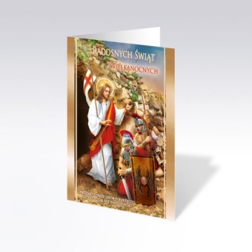 KARNET KARTKA ŚWIĄTECZNA WIELKANOC + KOPERTA 1 szt