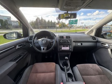 Volkswagen Touran II 1.4 TSI 140KM 2011 Volkswagen Touran Volkswagen Touran 1.4 Benzyna Czarny Sprowadzony z Niemi, zdjęcie 7