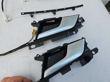 ВНУТРЕННИЕ РУЧКИ, НАКЛАДКА НА ДВЕРИ С ПОДСВЕТКОЙ AMBIENTE AUDI A4 B9 8W ЕВРОПА