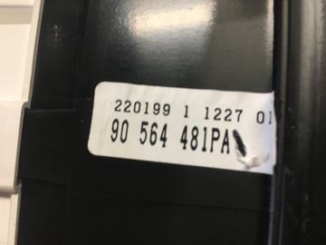 OMEGA B 2.0 PŘÍSTROJOVÁ DESKA 90564481PA