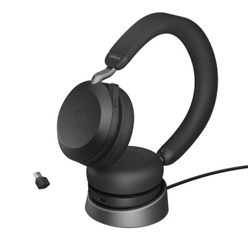 Jabra Evolve2 75 Wireless Pc Headset with Charging