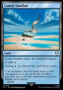Karta Magic: The Gathering Lonely Sandbar WIZARDS OF THE COAST