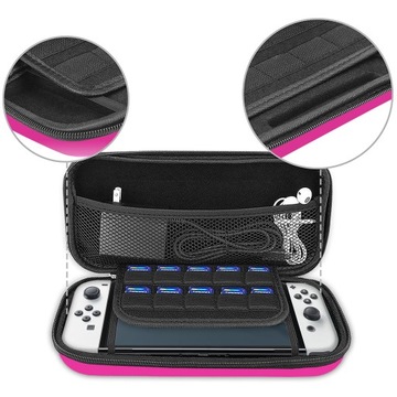 УЛУЧШЕННЫЙ ЧЕХОЛ ДЛЯ NINTENDO SWITCH OLED РОЗОВЫЙ