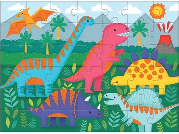 PUZZLE SENSORYCZNE Z MIĘKKIMI APLIKACJAMI MUDPUPPY