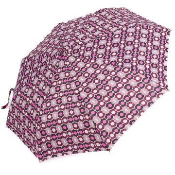 Parasol składany automatyczny XL parasolka damska pokrowiec Kropki Kolorowy