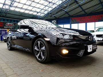 Honda Civic X Sedan 4d Facelifting 1.5 VTEC TURBO 182KM 2019 Honda Civic TYLKO 49tyś KM Kraj 1wł BEZWYP 182KM, zdjęcie 8