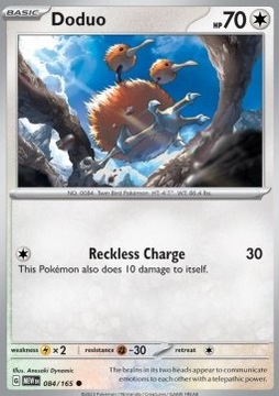 Karta Pokemon Doduo (MEW 084) 84/165