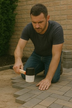 Резиновый молоток для булыжни